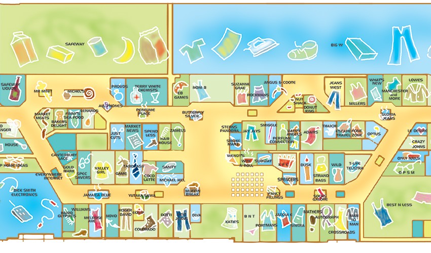 Bendigo Marketplace Map
